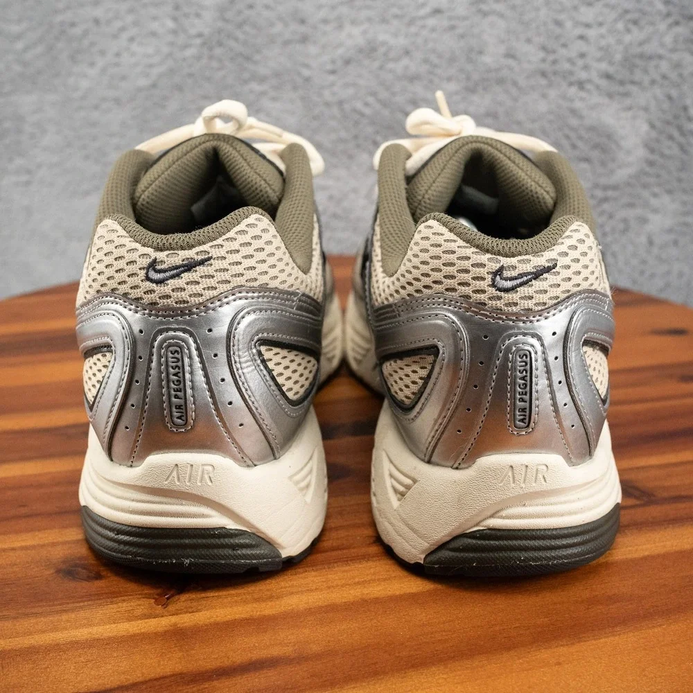 Nike Air Pegasus 2K5 Light Khaki Metallic Silver HV5748 234 Mens Size 13
